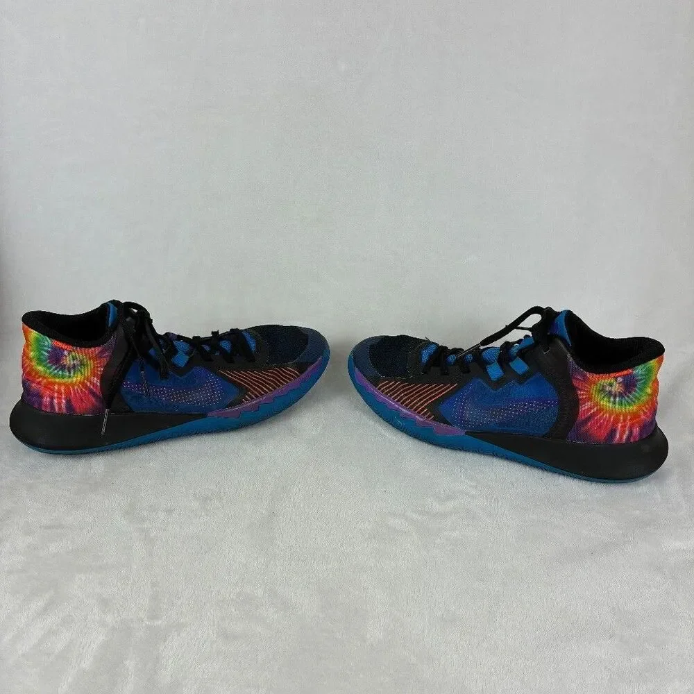 Nike Kyrie Flytrap 5 Blue Tie-Dye Youth Size 7Y Basketball Shoes Sports Athletic